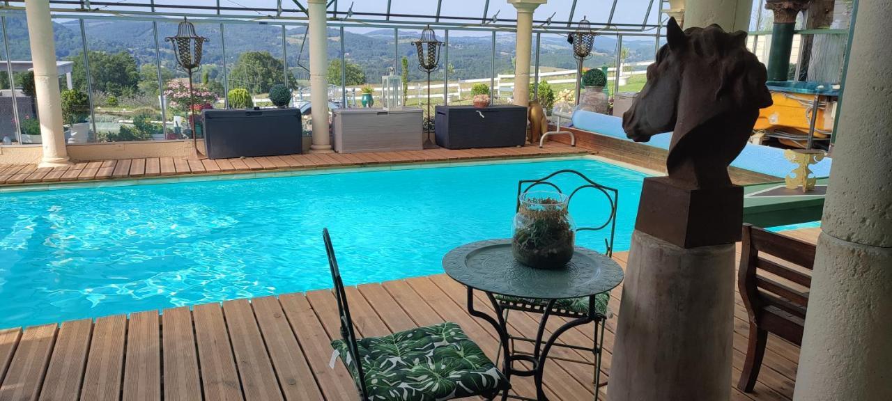 Domaine Le Lanis Chambre d'hôtes avec piscine et spa Saint-Girons  Exterior foto